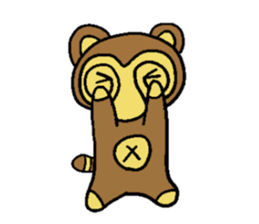 The raccoon dog(No character ver) sticker #8354273