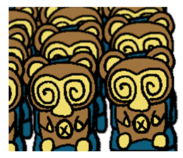 The raccoon dog(No character ver) sticker #8354275