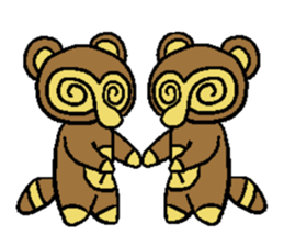 The raccoon dog(No character ver) sticker #8354278