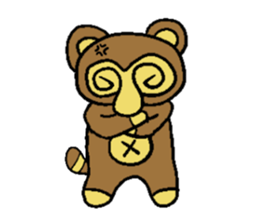 The raccoon dog(No character ver) sticker #8354281