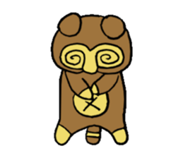 The raccoon dog(No character ver) sticker #8354282