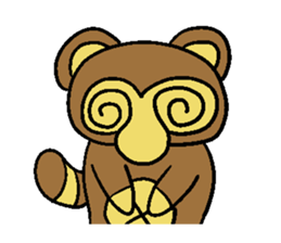 The raccoon dog(No character ver) sticker #8354286