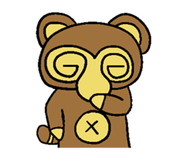 The raccoon dog(No character ver) sticker #8354287