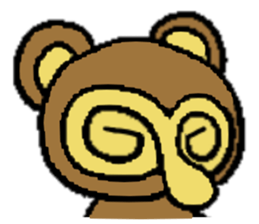 The raccoon dog(No character ver) sticker #8354297