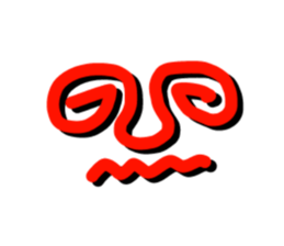 Super simple emoticon sticker #8389001