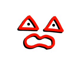 Super simple emoticon sticker #8389003