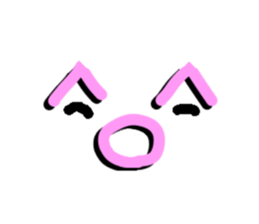 Super simple emoticon sticker #8389021