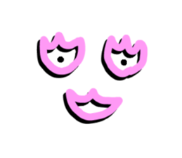 Super simple emoticon sticker #8389023