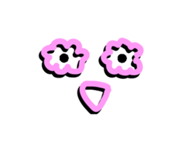 Super simple emoticon sticker #8389026