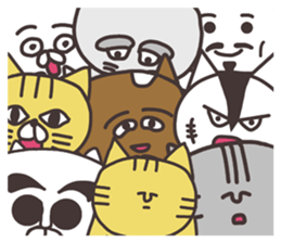 Various cute cats(No character ver) sticker #8396427
