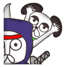 Vulgar Cat Ninja and his friends(NC) sticker #8396709