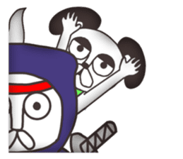 Vulgar Cat Ninja and his friends(NC) sticker #8396709