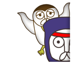 Vulgar Cat Ninja and his friends(NC) sticker #8396710