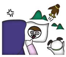 Vulgar Cat Ninja and his friends(NC) sticker #8396711