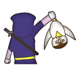 Vulgar Cat Ninja and his friends(NC) sticker #8396714