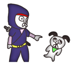 Vulgar Cat Ninja and his friends(NC) sticker #8396716