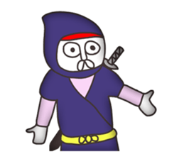 Vulgar Cat Ninja and his friends(NC) sticker #8396721