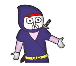 Vulgar Cat Ninja and his friends(NC) sticker #8396721