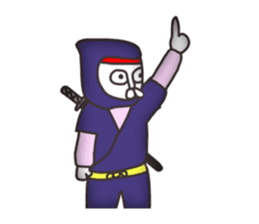 Vulgar Cat Ninja and his friends(NC) sticker #8396722