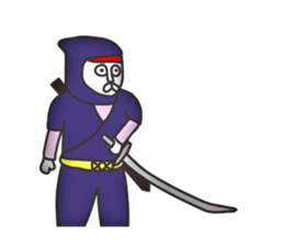 Vulgar Cat Ninja and his friends(NC) sticker #8396727