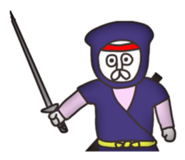Vulgar Cat Ninja and his friends(NC) sticker #8396729