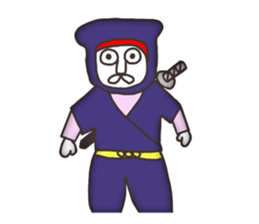 Vulgar Cat Ninja and his friends(NC) sticker #8396733