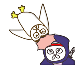 Vulgar Cat Ninja and his friends(NC) sticker #8396741