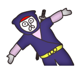 Vulgar Cat Ninja and his friends(NC) sticker #8396746