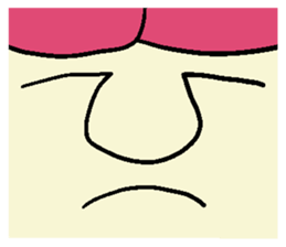 Pink hair man(No character ver) sticker #8396827