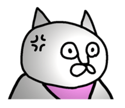 Vulgar cat man(No character ver) sticker #8400041