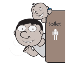 Happiness Family (Eng) sticker #8435472