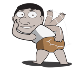 Happiness Family (Eng) sticker #8435485