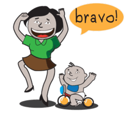 Happiness Family (Eng) sticker #8435486