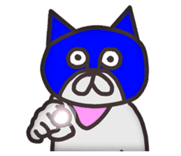 Vulgar mask cat(No character ver) sticker #8437380