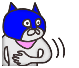 Vulgar mask cat(No character ver) sticker #8437385