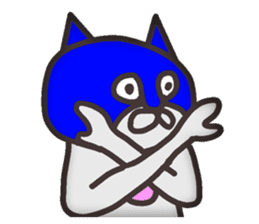 Vulgar mask cat(No character ver) sticker #8437387