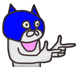 Vulgar mask cat(No character ver) sticker #8437391