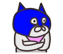 Vulgar mask cat(No character ver) sticker #8437404