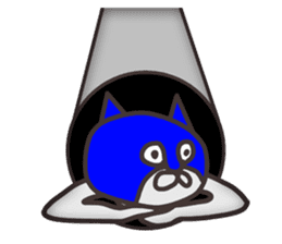 Vulgar mask cat(No character ver) sticker #8437416