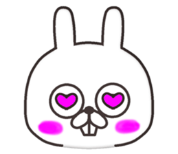 Vulgar rabbit(No character ver) sticker #8438300