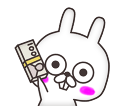 Vulgar rabbit(No character ver) sticker #8438306