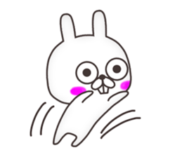 Vulgar rabbit(No character ver) sticker #8438313