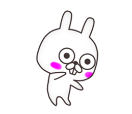 Vulgar rabbit(No character ver) sticker #8438314