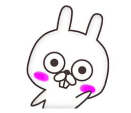 Vulgar rabbit(No character ver) sticker #8438315