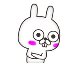 Vulgar rabbit(No character ver) sticker #8438328