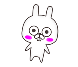 Vulgar rabbit(No character ver) sticker #8438332