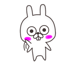Vulgar rabbit(No character ver) sticker #8438335