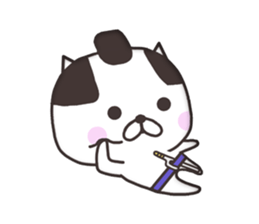 Okappiki cat(No character ver) sticker #8482188
