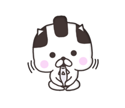 Okappiki cat(No character ver) sticker #8482193