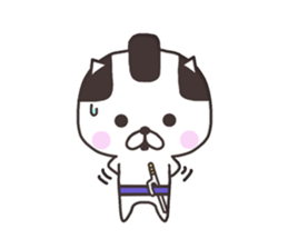 Okappiki cat(No character ver) sticker #8482199